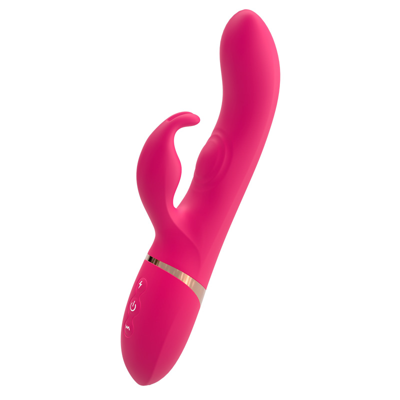 Vibrador de coelho batendo no ponto G