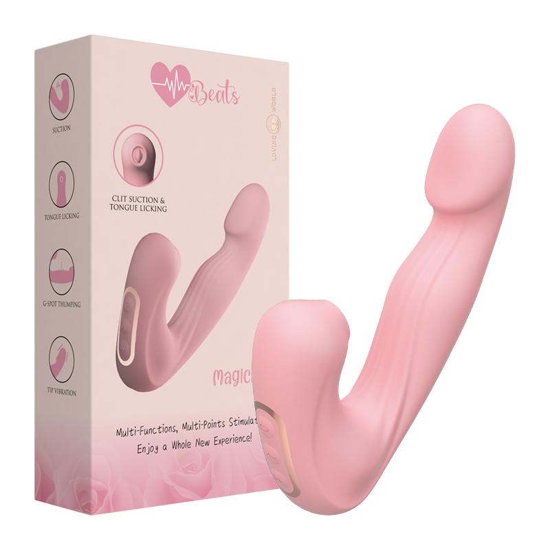 Vibrador de sucção e batida