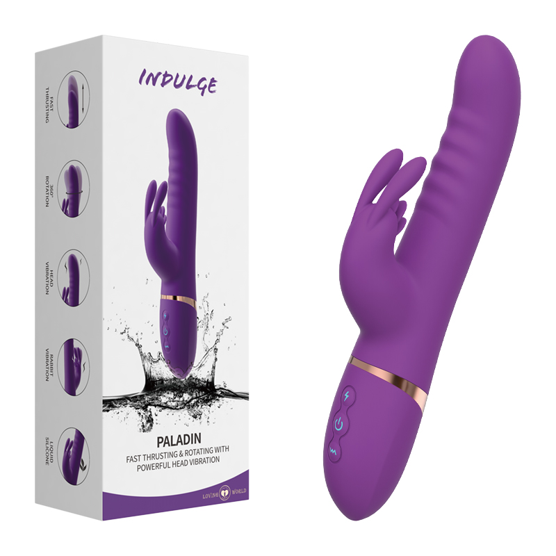 Vibrador de coelho impulso e giratório